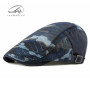 Men's Camouflage Flat Top Baseball Cap, Outdoor Sports Caps, Tactical Dad Hat, Casual Cadet, Trucker Hats