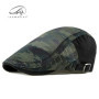 Men's Camouflage Flat Top Baseball Cap, Outdoor Sports Caps, Tactical Dad Hat, Casual Cadet, Trucker Hats