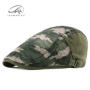 Men's Camouflage Flat Top Baseball Cap, Outdoor Sports Caps, Tactical Dad Hat, Casual Cadet, Trucker Hats