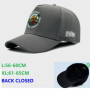 60-65cm Trendy Elastic Back Closed Big Size Baseball Caps for Men Women Hip-hop Big Head Skateboard Cap Dad Trucker Kpop Hats