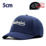 60-65cm Trendy Elastic Back Closed Big Size Baseball Caps for Men Women Hip-hop Big Head Skateboard Cap Dad Trucker Kpop Hats