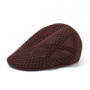 Summer Breathable Berets Men Soft Cotton and linen Hat Windproof Street Beret Hat Retro England Hats Peaked Painter Caps