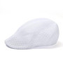 Summer Breathable Berets Men Soft Cotton and linen Hat Windproof Street Beret Hat Retro England Hats Peaked Painter Caps