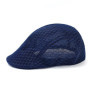 Summer Breathable Berets Men Soft Cotton and linen Hat Windproof Street Beret Hat Retro England Hats Peaked Painter Caps