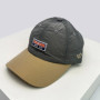 New Unisex Street Patch Letter Quick Drying Baseball Hats Sunshade Color Block Breathable Peaked Caps Versatile Fashion Outdoor