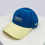 New Unisex Street Patch Letter Quick Drying Baseball Hats Sunshade Color Block Breathable Peaked Caps Versatile Fashion Outdoor