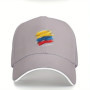 Colombia Flag Baseball Cap Adjustable Snapback Trucker Hat Casual Summer Sport Hat for Men Women Outdoor Activities Gifts