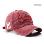 2022 Summer Women Men Baseball Cap Fashion Letter Embroidery Snapback Hat Vintage Washed Cotton Unisex Hip Hop Sun Hat Casquette