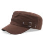 Summer Men Baseball Cap Cotton Cadet Hat Breathable Adjustable Flat Top Cap Summer Visor Hat Fashion Flat Top Cap