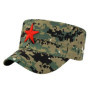 Summer Men Baseball Cap Cotton Cadet Hat Breathable Adjustable Flat Top Cap Summer Visor Hat Fashion Flat Top Cap