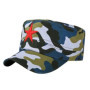 Summer Men Baseball Cap Cotton Cadet Hat Breathable Adjustable Flat Top Cap Summer Visor Hat Fashion Flat Top Cap