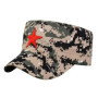 Summer Men Baseball Cap Cotton Cadet Hat Breathable Adjustable Flat Top Cap Summer Visor Hat Fashion Flat Top Cap