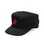 Summer Men Baseball Cap Cotton Cadet Hat Breathable Adjustable Flat Top Cap Summer Visor Hat Fashion Flat Top Cap