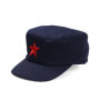Summer Men Baseball Cap Cotton Cadet Hat Breathable Adjustable Flat Top Cap Summer Visor Hat Fashion Flat Top Cap