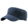 Summer Men Baseball Cap Cotton Cadet Hat Breathable Adjustable Flat Top Cap Summer Visor Hat Fashion Flat Top Cap