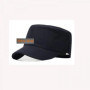 Summer Men Baseball Cap Cotton Cadet Hat Breathable Adjustable Flat Top Cap Summer Visor Hat Fashion Flat Top Cap