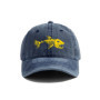 Fishbone Baseball Cap Summer Distressed Dad Hats Men Outdoor Fishing Skeleton Fish Bone Caps MZ-496