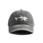 Fishbone Baseball Cap Summer Distressed Dad Hats Men Outdoor Fishing Skeleton Fish Bone Caps MZ-496