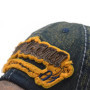 CNTANG Summer Denim Baseball Cap Men's Fashion Embroidered Letter Cotton Caps Snapback Men Outdoor Casual Hip Hop Hat Adjustable