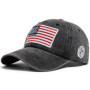 USA Flag Men's Baseball Cap Retro Embroidery Washed Cotton Dad Hats Fashion Women Hip Hop Caps Summer Outdoor Sun Visor Hat