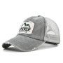 New Outdoor Casual Cap For Men Women Simple Letter Patch Design Baseball Cap Summer Fashion Streetwear Mesh Trucker Hat