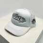 New Unisex Color Block Printed Letter Embroidery Baseball Hats Hip Hop Breathable Mesh Sunshade Street Trucker Caps Versatile