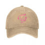 Vintage Twice Kpop Baseball Caps Unisex Style Distressed Denim Washed Headwear Momo Nayeon Sana Jihyo Outdoor Summer Caps Hat