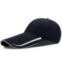 14cm long visor large head Man Big Size Causal Peaked Hats Cool Fishing Hat Man Plus Size Baseball Caps 55-60cm 60-65cm