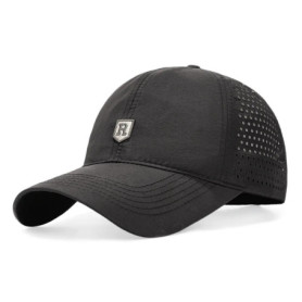 Outdoor Quick Dry Summer Baseball Cap Breathable UV Protection Sports Cap Big Head Adjustable Trucker Cap Men Women