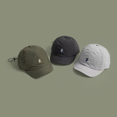 Retro Short-brimmed Baseball Caps Quick-drying Thin Sports Hat Sunscreen Breathable Sun Hat Men
