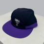New Unisex Flat Eave Outdoor Letter Baseball Hats Sunshade Color Block Breathable Quick Drying Peaked Caps Versatile ins Fashion