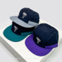 New Unisex Flat Eave Outdoor Letter Baseball Hats Sunshade Color Block Breathable Quick Drying Peaked Caps Versatile ins Fashion