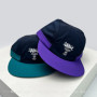New Unisex Flat Eave Outdoor Letter Baseball Hats Sunshade Color Block Breathable Quick Drying Peaked Caps Versatile ins Fashion