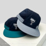New Unisex Flat Eave Outdoor Letter Baseball Hats Sunshade Color Block Breathable Quick Drying Peaked Caps Versatile ins Fashion