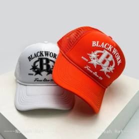 New Unisex American Style 3D Printed B Letters Baseball Hats Sunshade Mesh Breathable Personal Trucker Caps Hip Hop Versatile