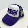 New Unisex Personal Devil Horns Letters Embroidery Baseball Hats Breathable Mesh Sunshade Hip Hop Trucker Caps Versatile Outdoor