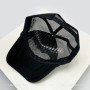 New Unisex Personal Devil Horns Letters Embroidery Baseball Hats Breathable Mesh Sunshade Hip Hop Trucker Caps Versatile Outdoor