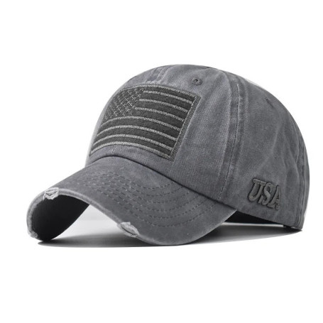 CNTANG 2024 Summer Men's Baseball Cap Fashion Cotton American Flag Sun Hat Snapback Outdoor Casual Premium Hip Hop Caps For Men