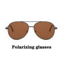 New Men Vintage pilot Polarized Sunglasses Classic Brand Sun glasses Coating Lens Driving Eyewear For Men Women