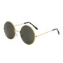 Retro Vintage Punk Sunglasses for Men Women Popular Fishing Leisure Round Metal Sun Glasses Fashion Sunglasses UV400 Lentes