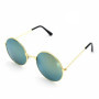Retro Vintage Punk Sunglasses for Men Women Popular Fishing Leisure Round Metal Sun Glasses Fashion Sunglasses UV400 Lentes