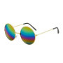 Retro Vintage Punk Sunglasses for Men Women Popular Fishing Leisure Round Metal Sun Glasses Fashion Sunglasses UV400 Lentes