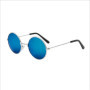Retro Vintage Punk Sunglasses for Men Women Popular Fishing Leisure Round Metal Sun Glasses Fashion Sunglasses UV400 Lentes