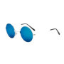 Retro Vintage Punk Sunglasses for Men Women Popular Fishing Leisure Round Metal Sun Glasses Fashion Sunglasses UV400 Lentes