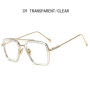 Luxury Square Sunglasses Men Women Brand Designer Retro Alloy Frame Big Sun Glasses Vintage Gradient Male Female Oculos Feminino