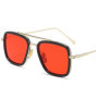 Luxury Square Sunglasses Men Women Brand Designer Retro Alloy Frame Big Sun Glasses Vintage Gradient Male Female Oculos Feminino