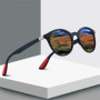 Fashion Round Men Polarized Sunglasses Women Vintage Plastic Sun Glasses For Male Anti Glare Driving Shades Eyewear UV400