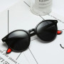 Fashion Round Men Polarized Sunglasses Women Vintage Plastic Sun Glasses For Male Anti Glare Driving Shades Eyewear UV400