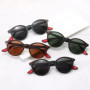 Fashion Round Men Polarized Sunglasses Women Vintage Plastic Sun Glasses For Male Anti Glare Driving Shades Eyewear UV400