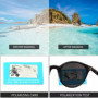 Fashion Round Men Polarized Sunglasses Women Vintage Plastic Sun Glasses For Male Anti Glare Driving Shades Eyewear UV400